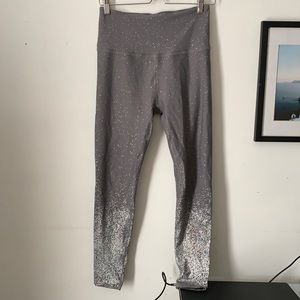 Silver speckled beyond yoga leggings
